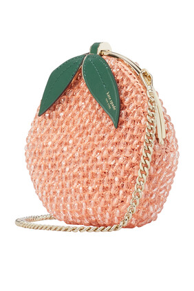 حقيبة بيليني جوسي بتصميم ثمرة الخوخ 3دي